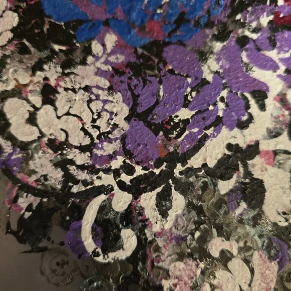 HANDCRAFTED Abstract Frida Kahlo Painting HANDPAINTED HANDMADE Wall Art Decor - Picture 17 of 17